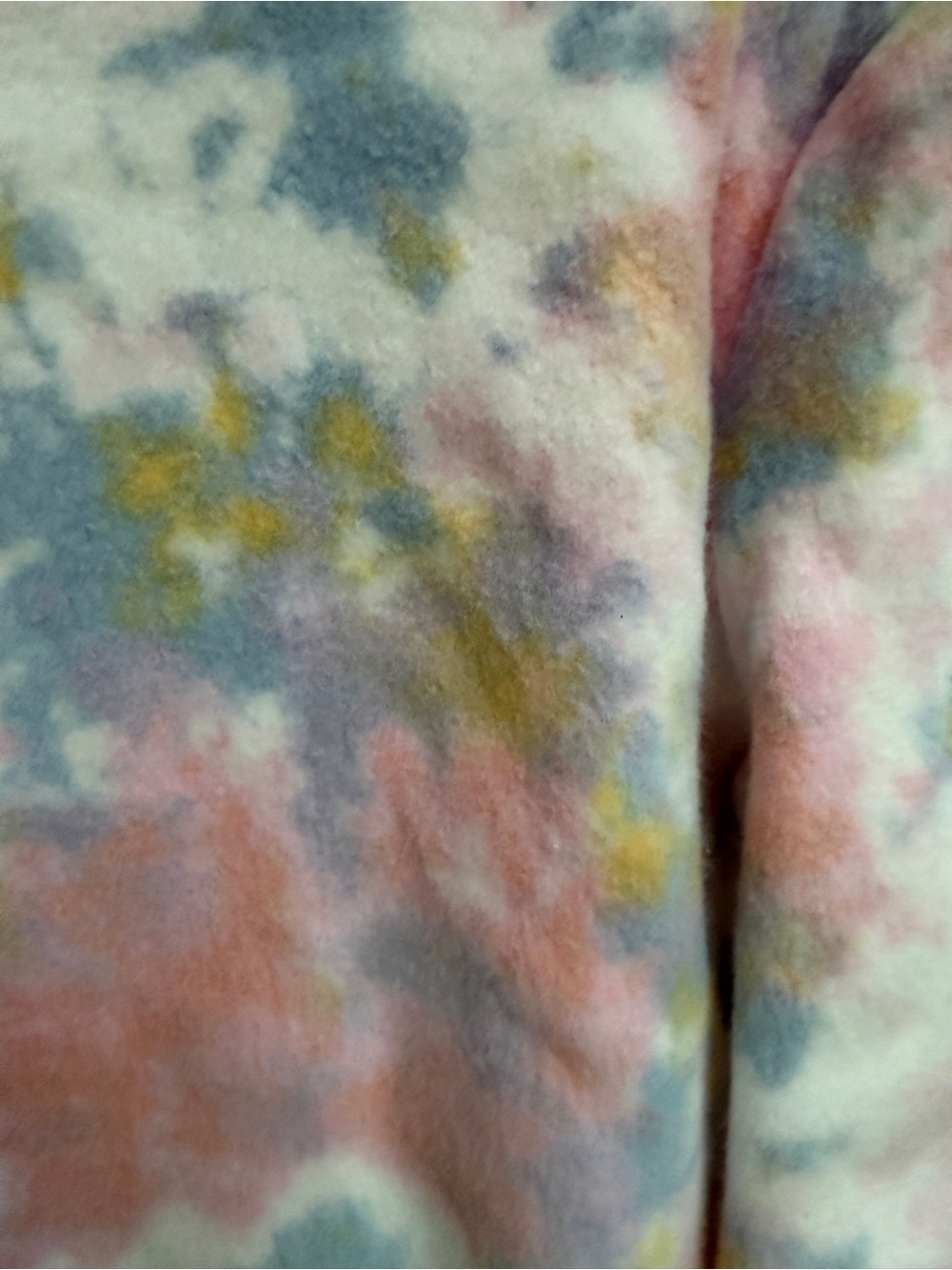 Cat & Jack Girls XS 4 5 Pastel Tie-Dye Pullover Sweater Sweatshirt Top Blouse - Picture 2 of 5